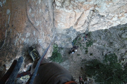 DSCN3573.JPG - 46m eine SL - senkrecht, das braucht Ausdauer